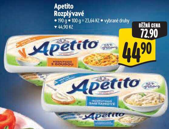 Apetito Rozplývavé, 190 g