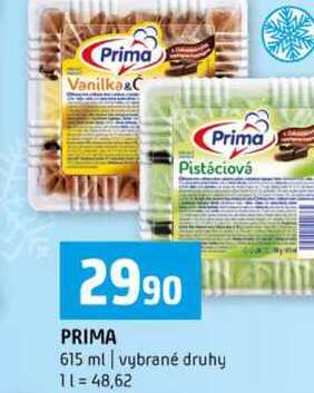 PRIMA 615 ml vybrané druhy