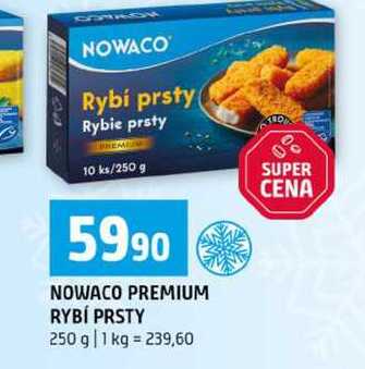 NOWACO PREMIUM RYBÍ PRSTY 250 g