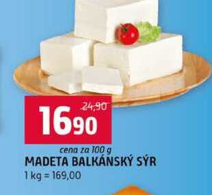 MADETA BALKÁNSKÝ SÝR 100g