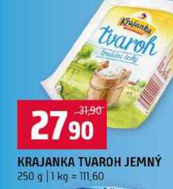 KRAJANKA TVAROH JEMNÝ 250 g