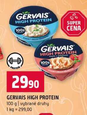GERVAIS HIGH PROTEIN 100 g vybrané druhy