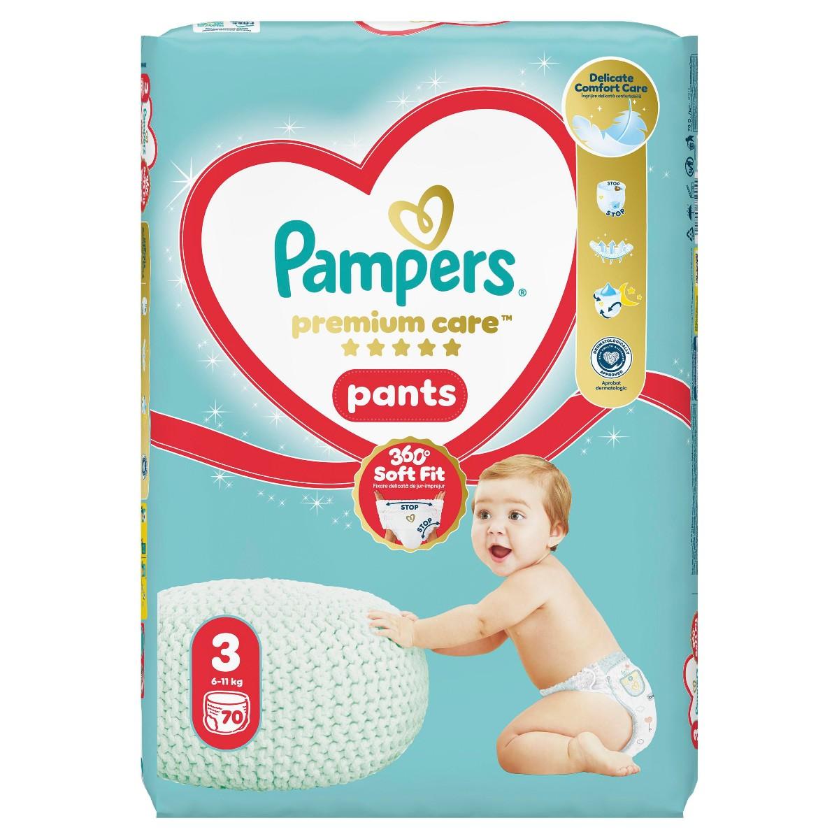 Pampers Premium Pants, 70 KS