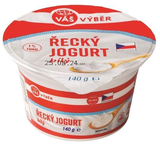 VÁŠ VÝBĚR Řecký jogurt, 140 g