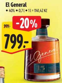 El General, 0,7 l