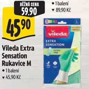 Vileda Extra Sensation Rukavice M