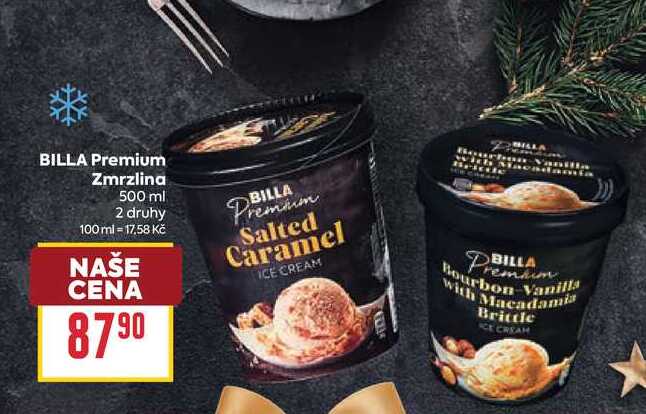BILLA Premium Zmrzlina 500 ml
