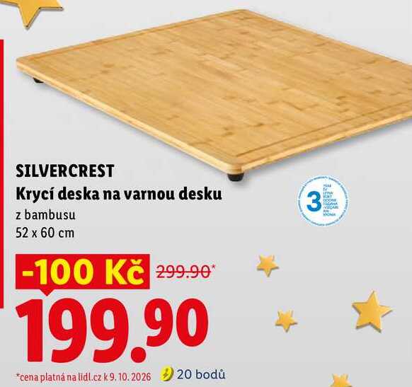 SILVERCREST Krycí deska na varnou desku 