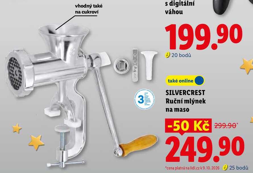 SILVERCREST Ruční mlýnek na maso