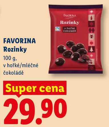 FAVORINA Rozinky, 100 g  