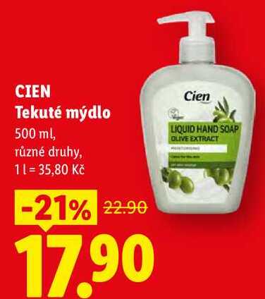 CIEN Tekuté mýdlo, 500 ml