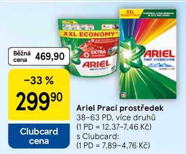Ariel Prací prostředek, 38-63 PD 