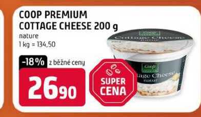 COOP PREMIUM COTTAGE CHEESE 200 g