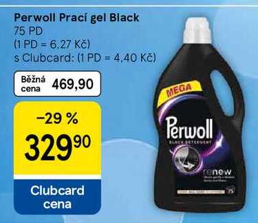 Perwoll Prací gel Black, 75 PD