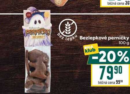 Bezlepkové perníčky 100 g
