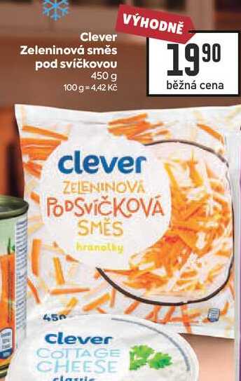 Clever Zeleninová směs pod svíčkovou 450 g