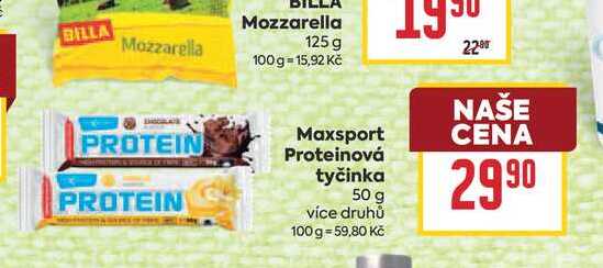 Maxsport Proteinová tyčinka 50 g