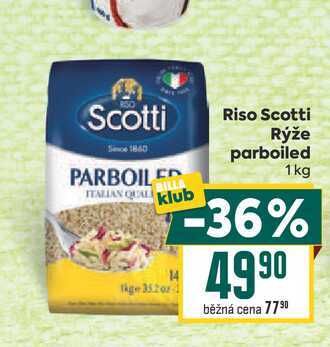Riso Scotti Rýže parboiled 1kg
