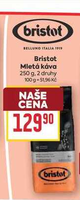 Bristot Mletá káva 250 g