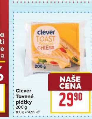 Clever Tavené plátky 200 g