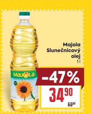 Majola Slunečnicový olej 1l