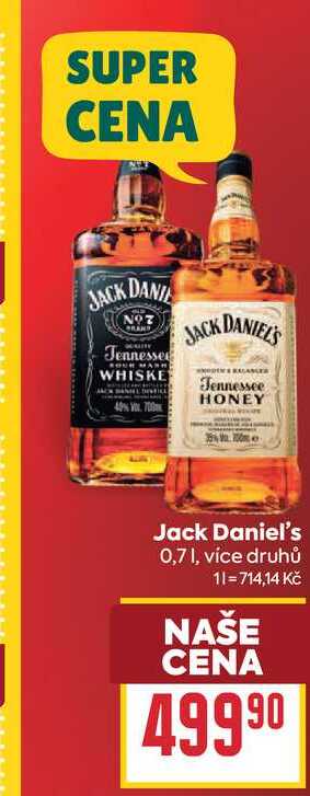 Jack Daniel's 0,7l