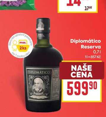 Diplomático Reserva 0,7l