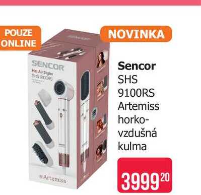 Sencor SHS 9100RS Artemiss horkovzdušná kulma