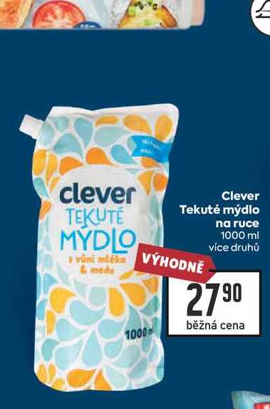 Clever Tekuté mýdlo na ruce 1000 ml 