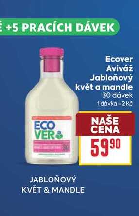 Ecover Aviváž Jabloňový květ a mandle 30 dávek