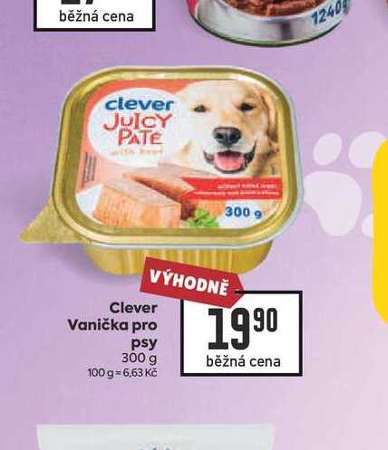 Clever Vanička pro psy 300 g
