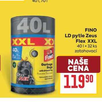 FINO LD pytle Zeus Flex XXL 401 × 32 ks