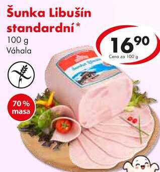 Šunka Libušín standardní, 100 g 