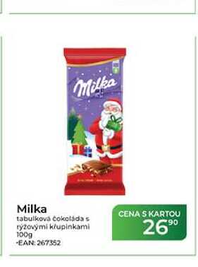 Milka tabulková čokoláda s rýžovými křupinkami 100g