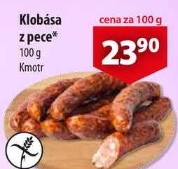 Klobása z pece, 100 g