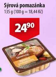 Sýrová pomazánka, 135 g  