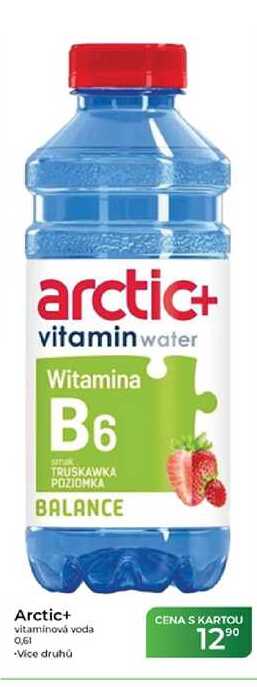 Arctic+ vitaminová voda 0,61