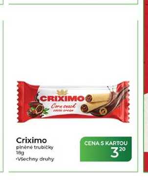 Criximo plněné trubičky 18g