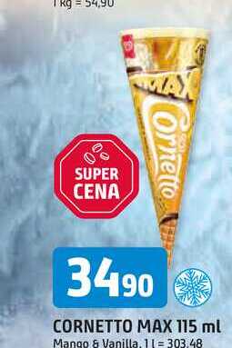 CORNETTO MAX 115 ml