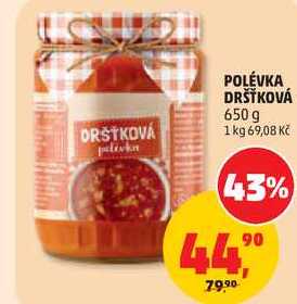 POLÉVKA DRŠŤKOVÁ, 650 g 