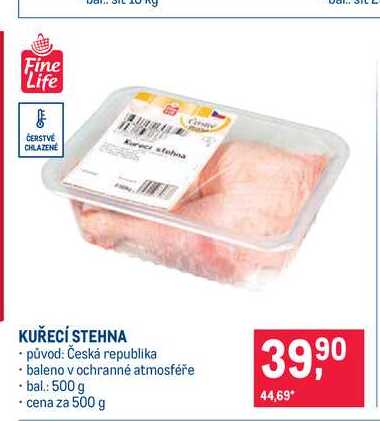 KUŘECÍ STEHNA 500 g