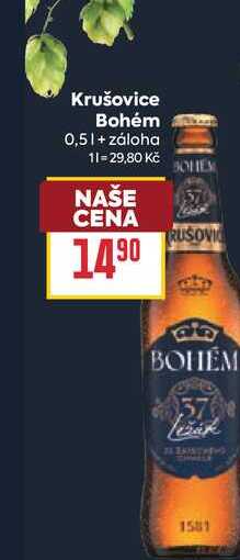 Krušovice Bohém 0,5l