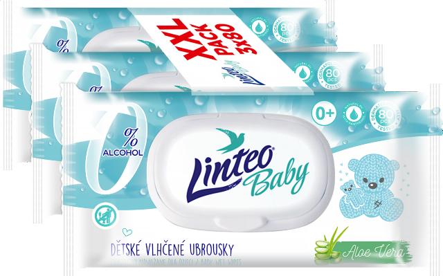Linteo Vlhčené ubrousky