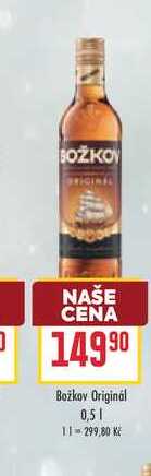 Božkov Originál 0,5l