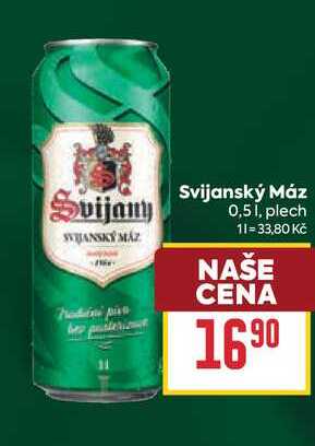 Svijanský Máz 0,51, plech