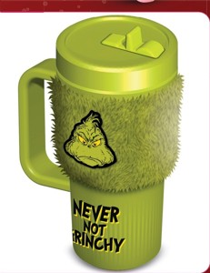 Grinch cestovní hrnek s návlekem