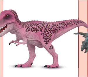 Růžový T-Rex
