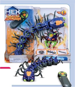 HEX Bots vystřelující stonožka
