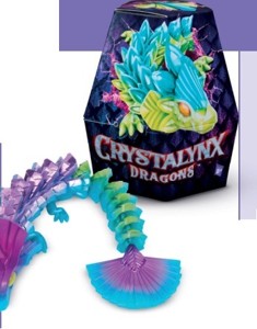 Crystalynx ohebný drak