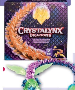 Crystalynx velký ohebný drak